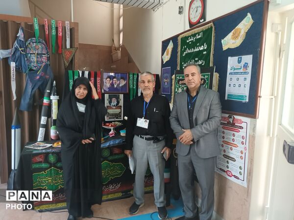 دبستان معراج منطقه ۱۰ پایگاه خدمت‌رسانی زائران تشییع رهبر شهید 