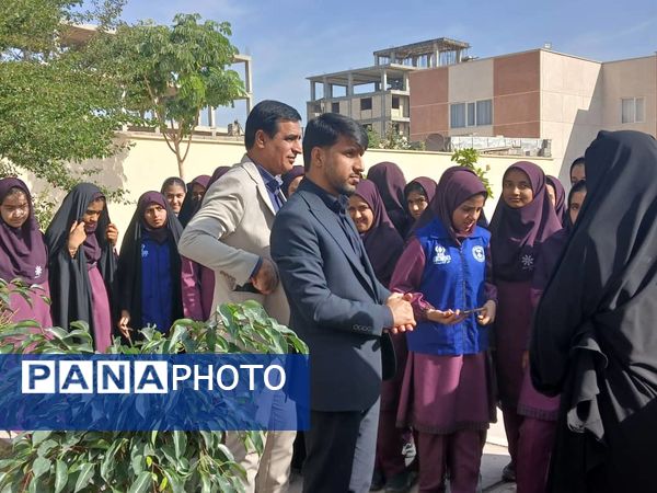 «زنگ صبر» در دبیرستان فرزانگان نور میناب