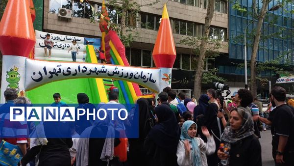 تهران در لباس سبز تولد امام رضا (ع) 