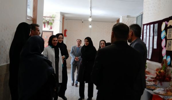 افتتاح اتاق بهداشت آموزشگاه پروین اعتصامی فارسان