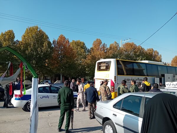 اعزام دانش‌آموزان دختر آشخانه به اردوی راهیان نور