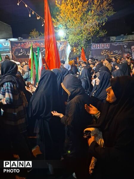 دانش‌آموزان پای کار وطن
