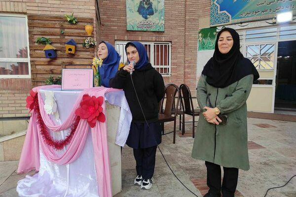 مدارس شهرستان قدس زیر چادر بانوی دو عالم در جشن ولادت حضرت زهرا(س)