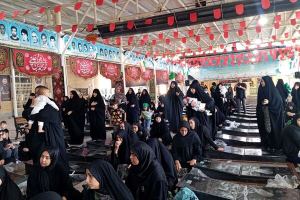برگزاری مراسم شیرخوارگان حسینی درشهرستان ملارد
