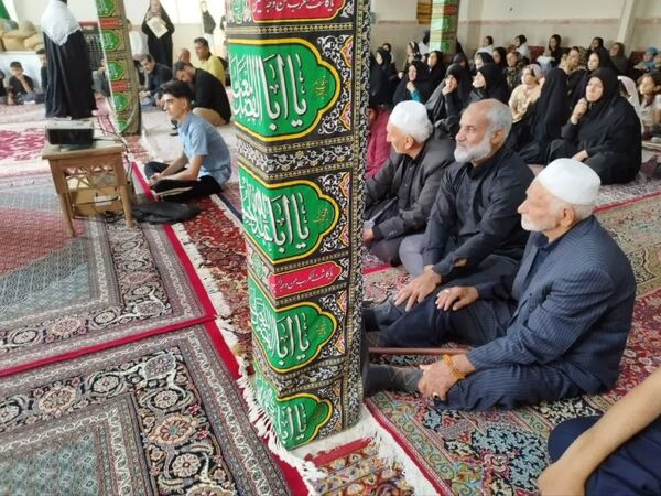 یادواره شهدای جنگ دوازده روزه در ده‌محسن