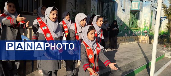 مراسم شهادت حضرت فاطمه زهرا و روز استکبار جهانی در دبستان نیایش 