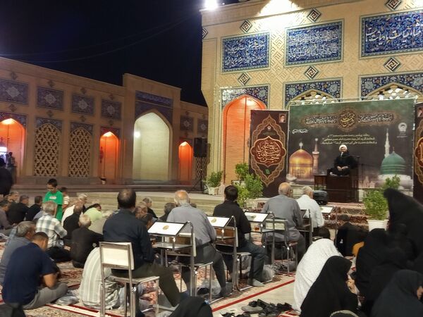 شام شهادت امام رضا(ع) در کاشمر 