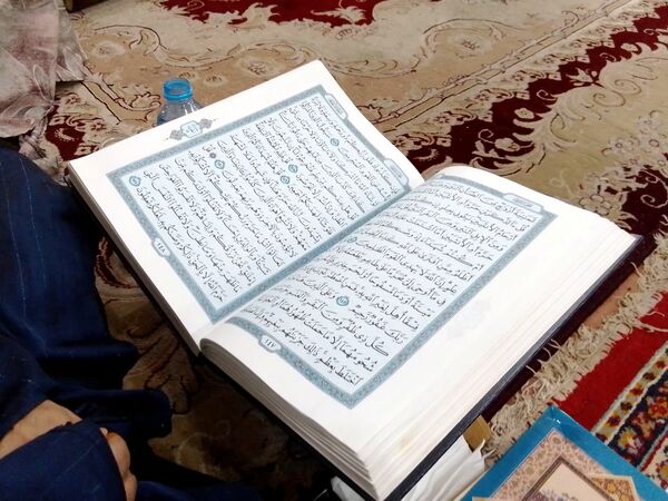 مراسم اعتکاف در مسجد ام البنین (س)