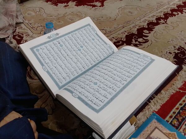 مراسم اعتکاف در مسجد ام البنین (س)