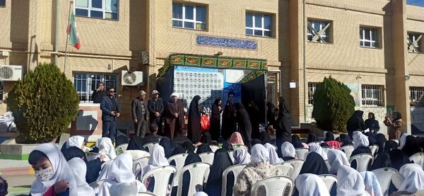 یادواره 118 شهید دانش‌آموز شهرستان بجنورد در مدرسه شاهد فاطمه زهرا(س)