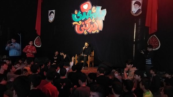 گذری بر اختتامیه اعتکاف سه روز در بهشت نیشابور 