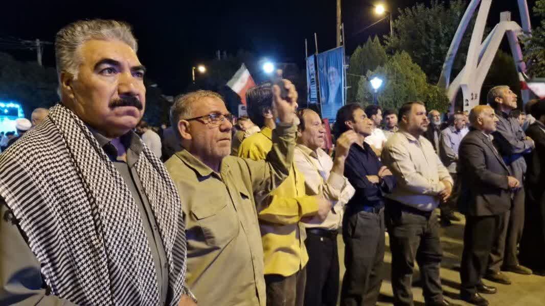 نورآباد؛ دویستمین شبِ ایستادگی و بیعت با رهبری