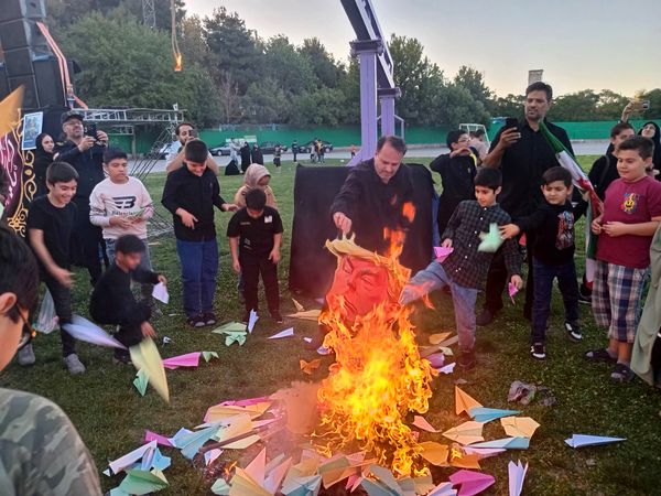 اجتماع بزرگ کودک و نوجوانان در پارک ملت مشهد مقدس