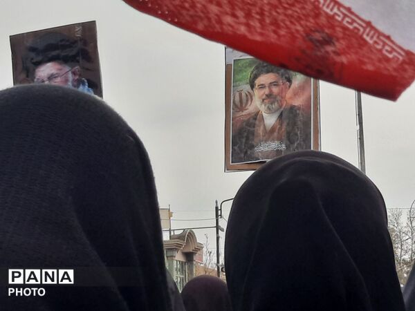 راهپیمایی روزجهانی قدس باحضور پرشور مردم در شهرستان نیشابور