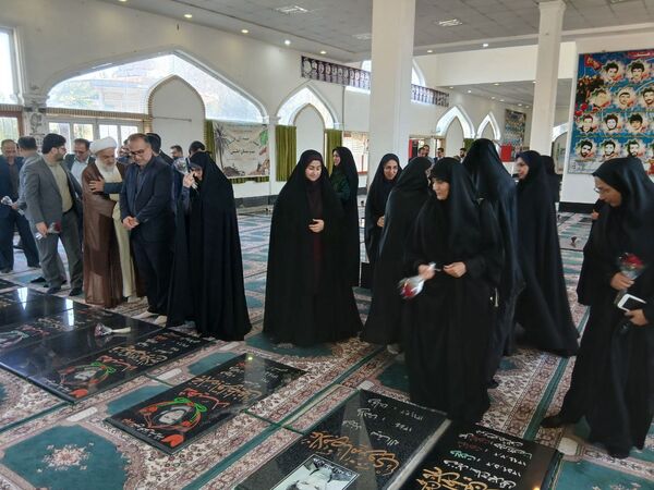عهدی دوباره با شهیدان در گلزار شهدای املش