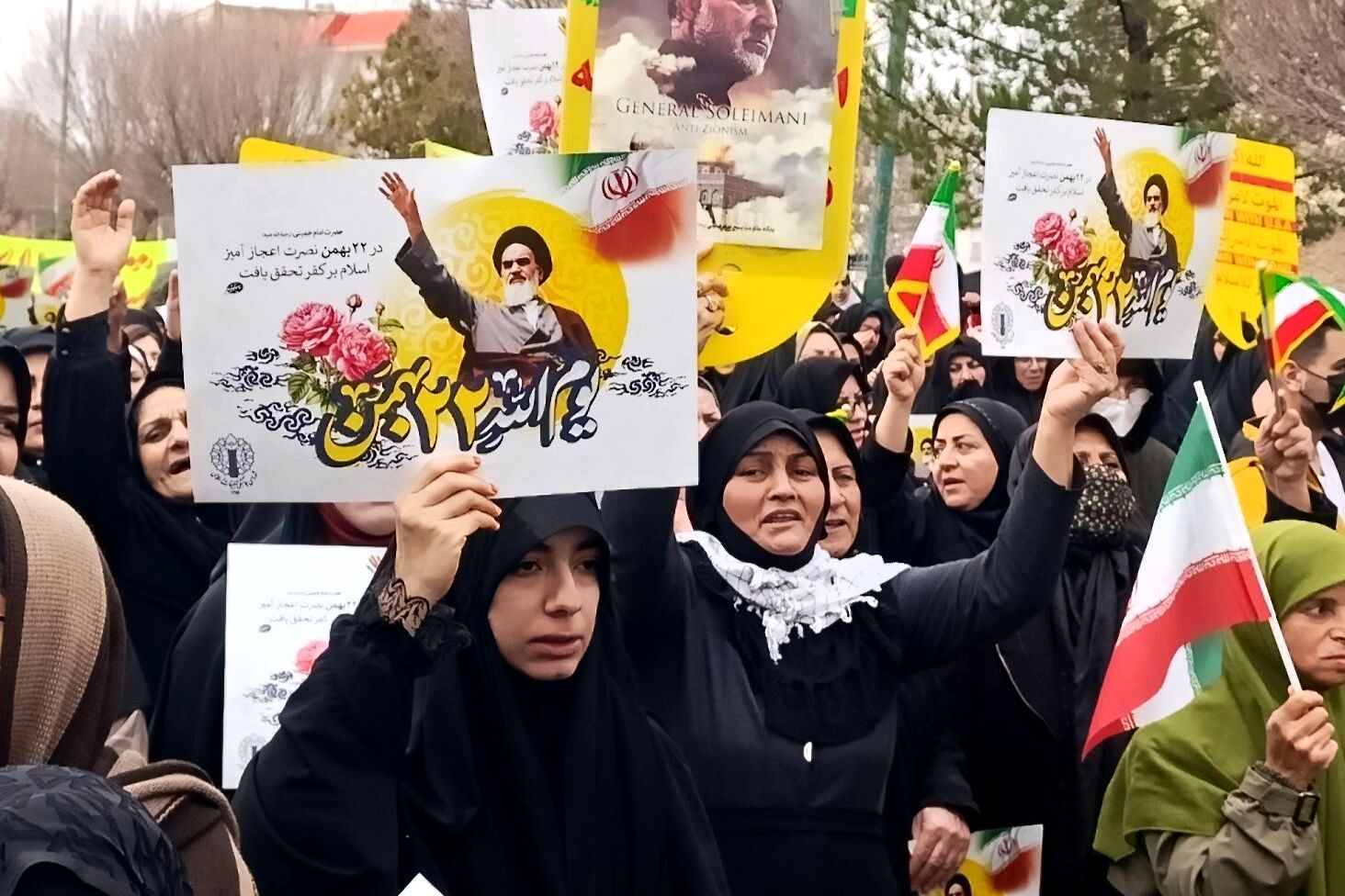 راهپیمایی باشکوه ۲۲ بهمن در اسلام‌آباد غرب