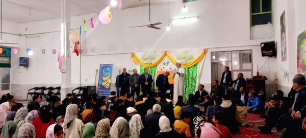 جشن باشکوه ولادت امام علی ع در روستای کاریزک خلیل آباد