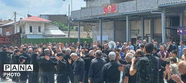 مراسم باشکوه  عاشورای حسینی در حرم سید جلال الدین اشرف
