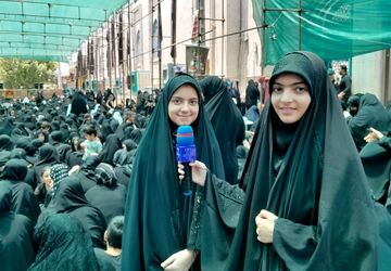 برگزاری مراسم تاسوعای حسینی در مسجد ابوالفضل شهر شهیدپرور کوشک 