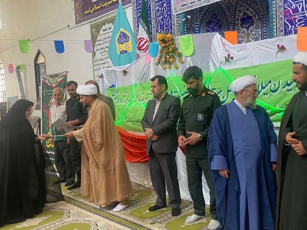 حضور جمعی از فرهنگیان مانه و سملقان در نماز عبادی سیاسی جمعه