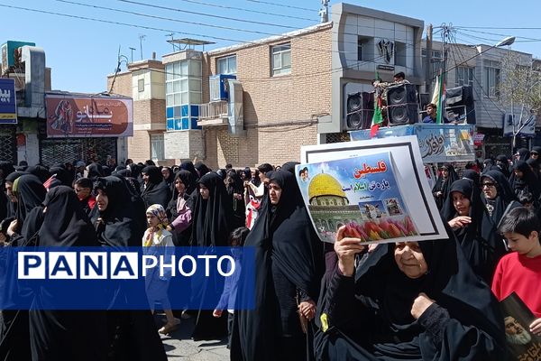 شکوه همبستگی و فریاد استکبارستیزی در دیار سربداران 