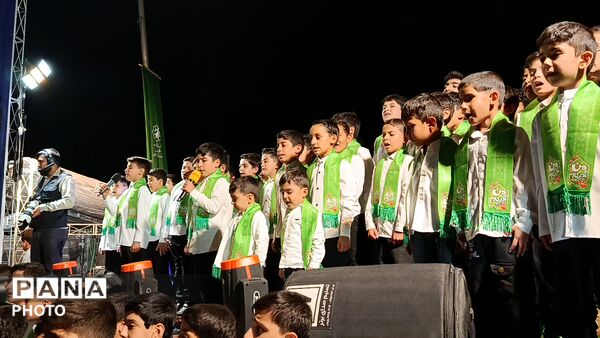 آیین رونمایی از المان فاخر شهری به مناسبت عید سعید غدیر