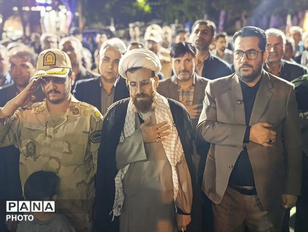حضور مدیر کل خراسان شمالی در هفتاد و سومین شب از اجتماعات شبانه در شهر غلامان
