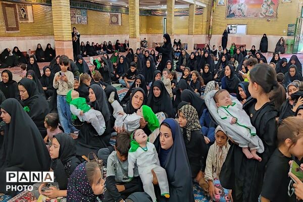 همایش بزرگ شیرخوارگان حسینی در شهر بار نیشابور 