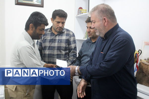 تجلیل از کارگران دهیاری چاهکوتاه