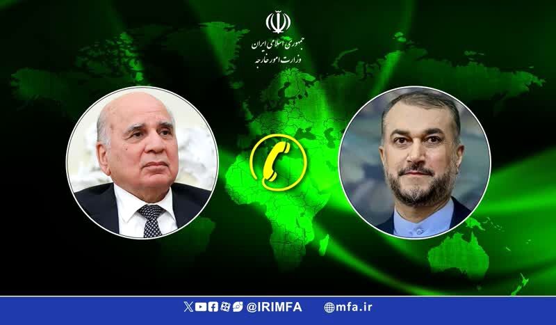 تاکید ایران و عراق بر ارسال سریع کمک‌های بشردوستانه به غزه