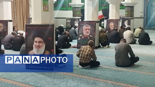 برگزاری مراسم چهلم شهدای جنگ ۱۲ روزه در شهرستان خلیل آباد