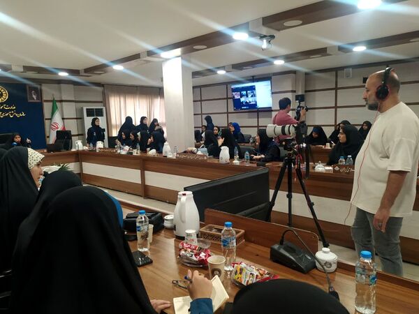 حضور خبرنگاران پانا استان قم در دوره آموزشی نوراوی مهر