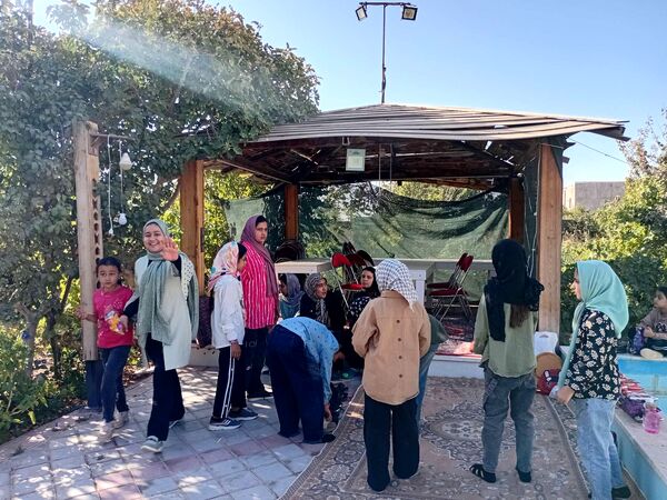 اردوی قرآنی ویژه قرآن آموزان روستای نقاب در کاشمر
