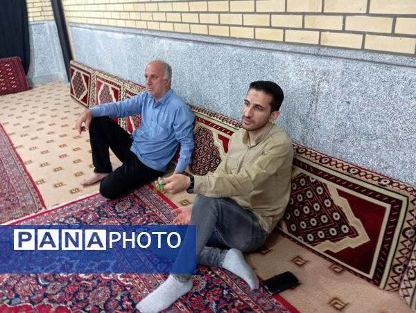 مراسم عزاداری شهادت امام محمد باقر(ع) در شهر جعفریه قم 