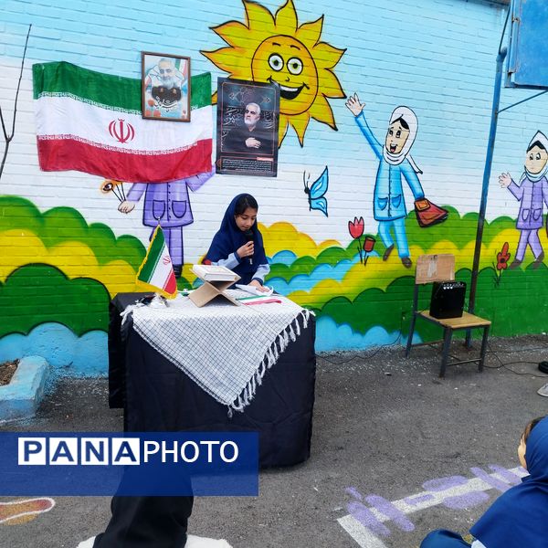پنجمین سالگرد سردار قاسم سلیمانی در مدرسه شهید خاقانی شیروان