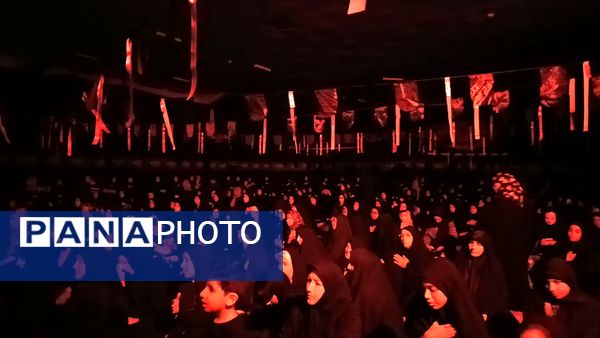 مراسم شب نهم محرم در هیئت فرهنگیان  نیشابور