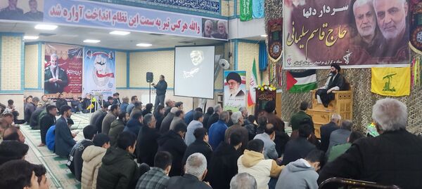 گرامیداشت پنجمین سالگرد شهادت سردار دل‌ها در شهرستان آبدانان 