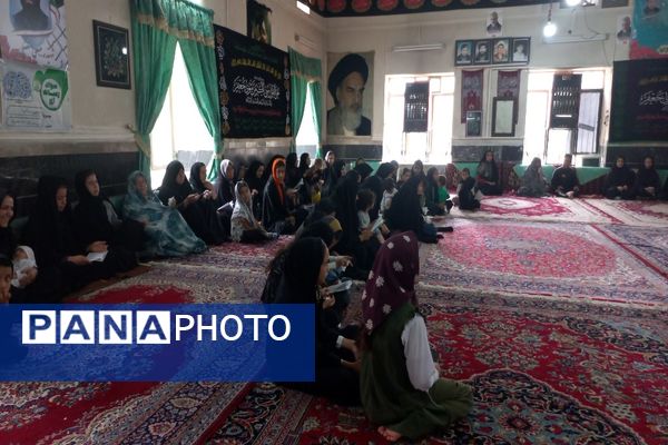 اجتماع بزرگ شیرخوارگان حسینی در روستای گزکوه