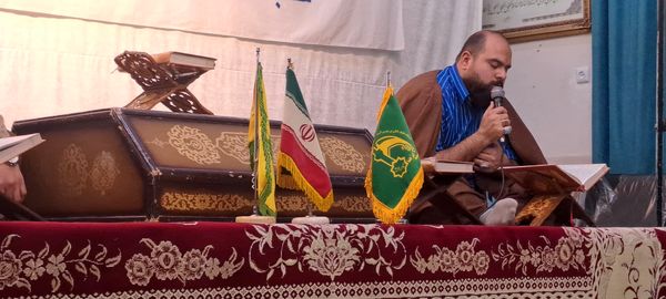 ضیافت افطاری و قرائت جزء هفتم قرآن کریم در مسجدالرضای نیشابور 