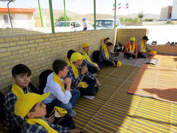 برگزاری پیش اردوی پسران در اردوگاه شهید چمران بجنورد