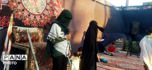 تعزیه خوانان کوچک غیرتی بزرگ نسل آینده ساز در کانون لقمان کاشمر