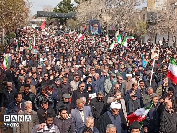 تشیع و وداع با 5شهید شهرستان نیشابور