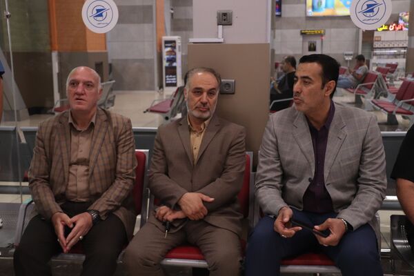 استقبال از بهروز تابانی قهرمان مسابقات فلکس ویکند جهان
