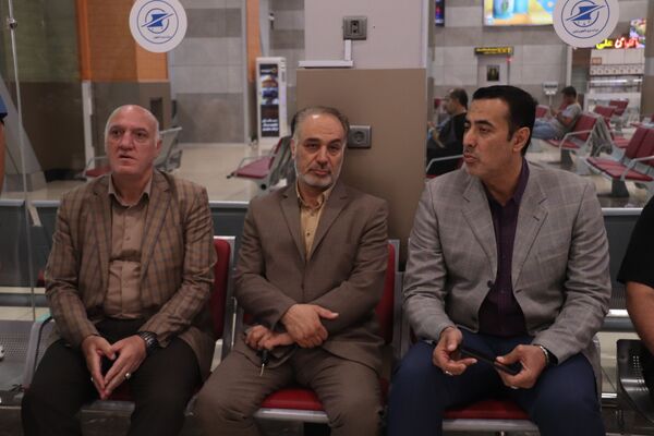 استقبال از بهروز تابانی قهرمان مسابقات فلکس ویکند جهان