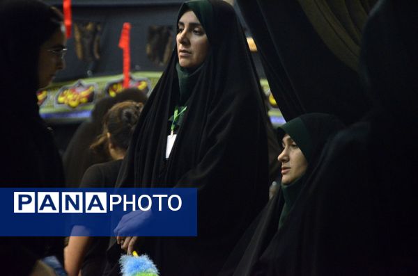 مراسم شب نهم محرم در هیئت فرهنگیان  نیشابور