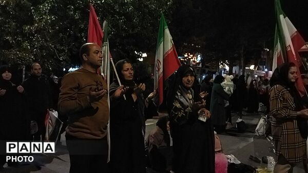 نیشابور دست در دعا برای ظهور منجی 