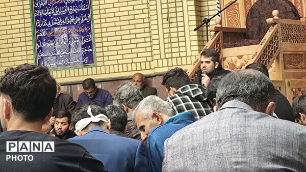 اجتماع مساجد منطقه ۱۰ در ایام شهادت رئیس مکتب شیعه