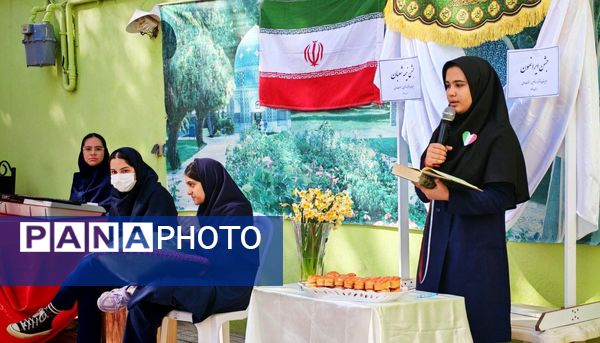 جشن ولادت صاحب الزمان در مدرسه صالحین 