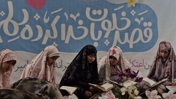 روایتی از آرامش؛ اعتکاف رجبیه دختران نوجوان مسجد امیرالمؤمنین(ع)