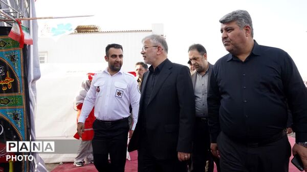 بازدید فرمانده انتظامی استان البرز از موکب عاشقان امام شهید شهرستان ساوجبلاغ